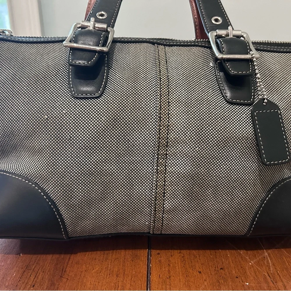 Navy and Grey Coach